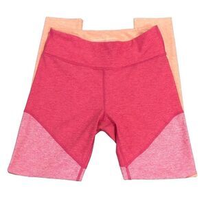 Outdoor Voices Leggings Womens M 7/8 Leggings Pink Tri-Tone Active Fit Exercise